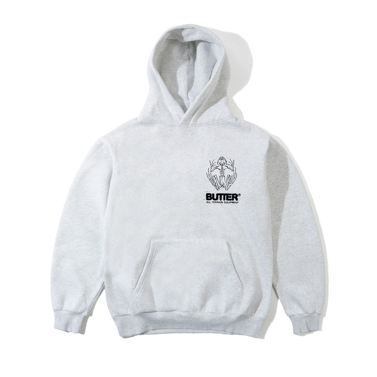 Butter Goods Fossil Pullover Hood Ash