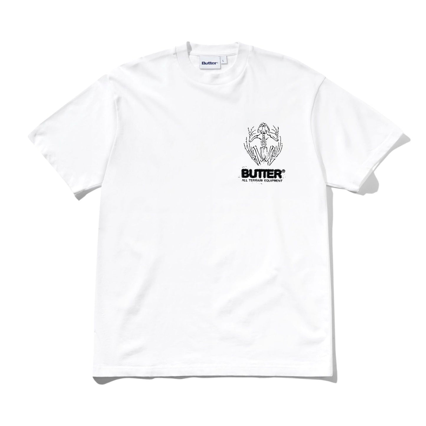 Butter Goods Fossil T-Shirt White