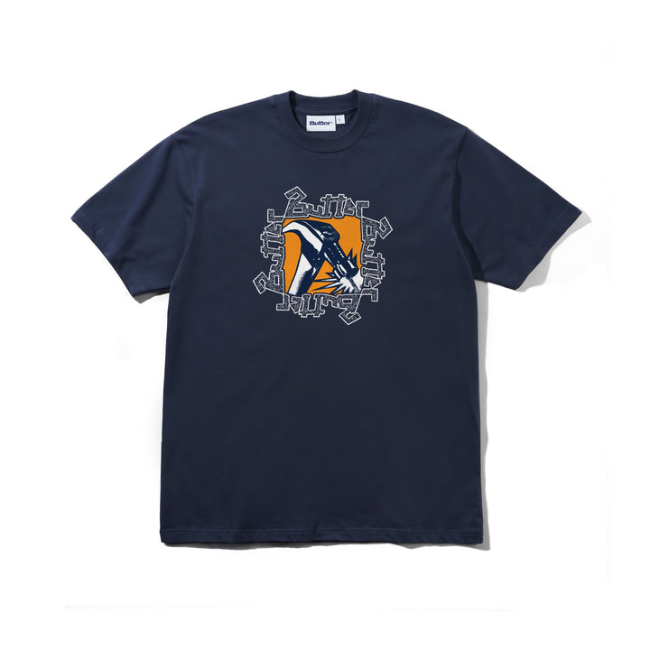 Butter Goods Hammer T-Shirt Midnight