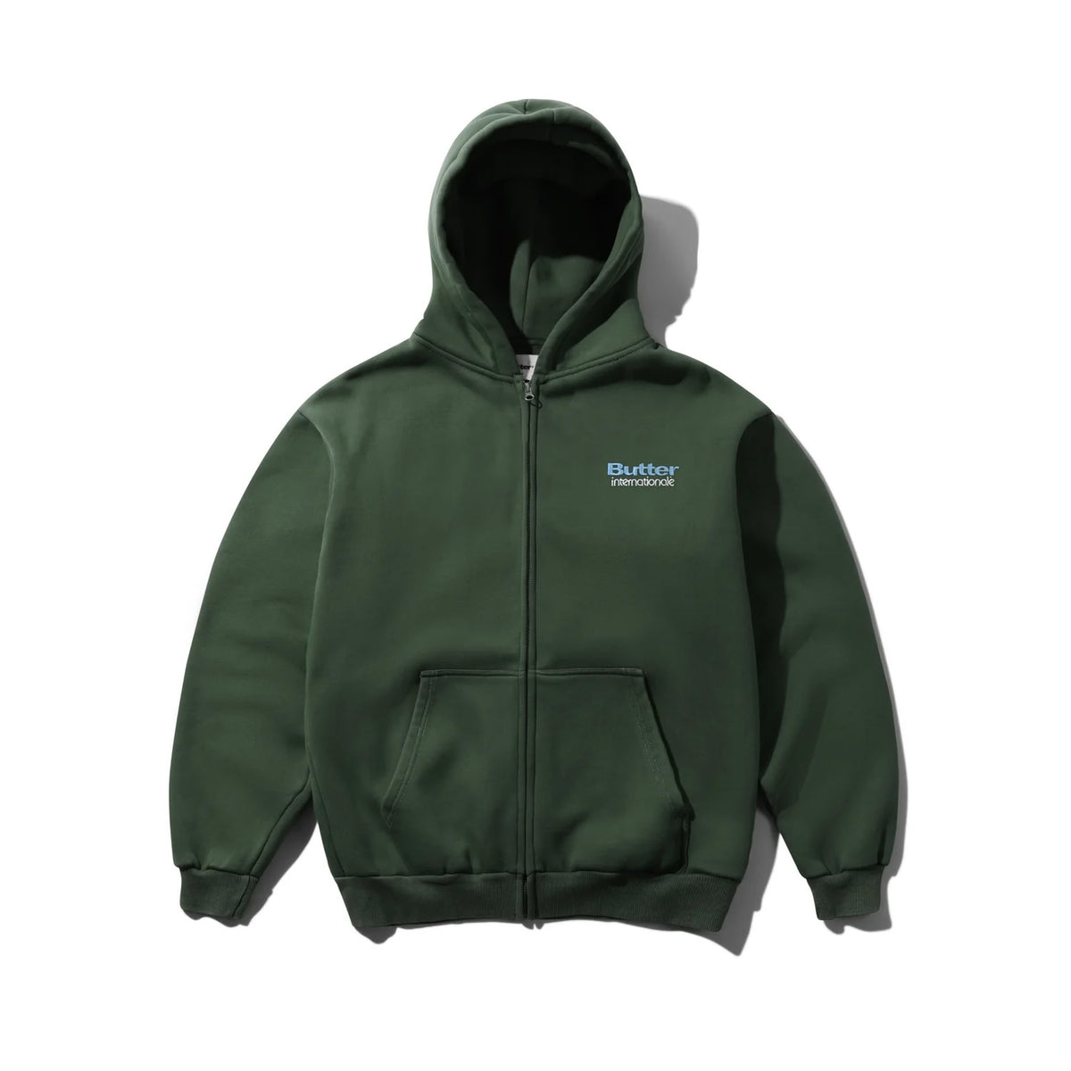Butter Goods Internationale Zip-Thru Hoodie Fatigue