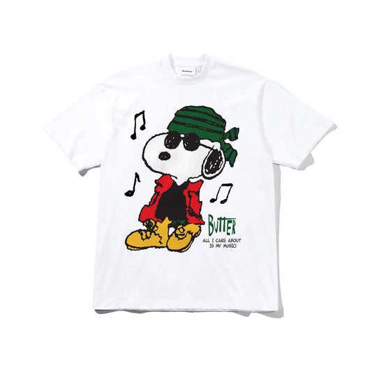 Butter Goods Music T-Shirt White