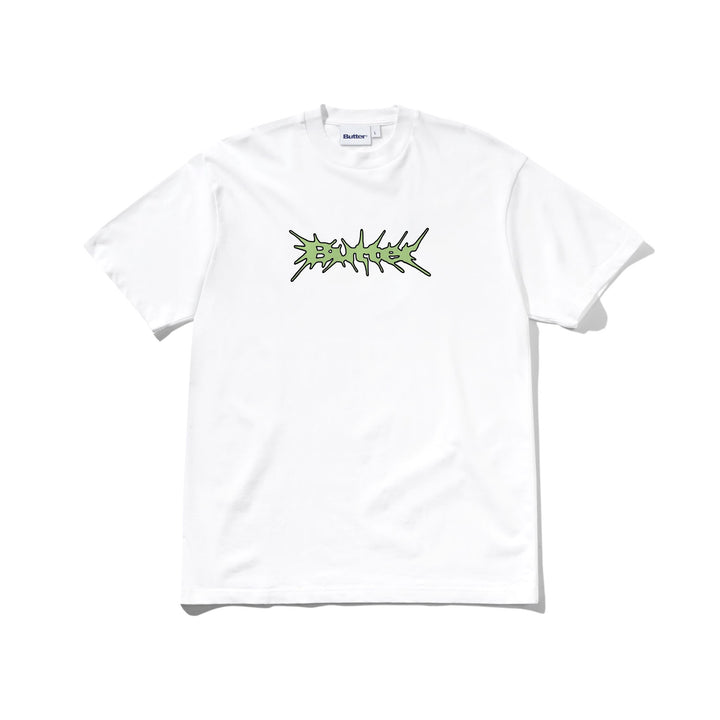 Butter Goods Nail Logo T-Shirt White
