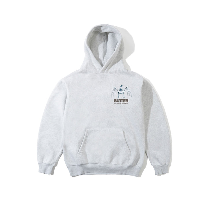 Butter Goods Nocturnal Pullover Hoodie Ash