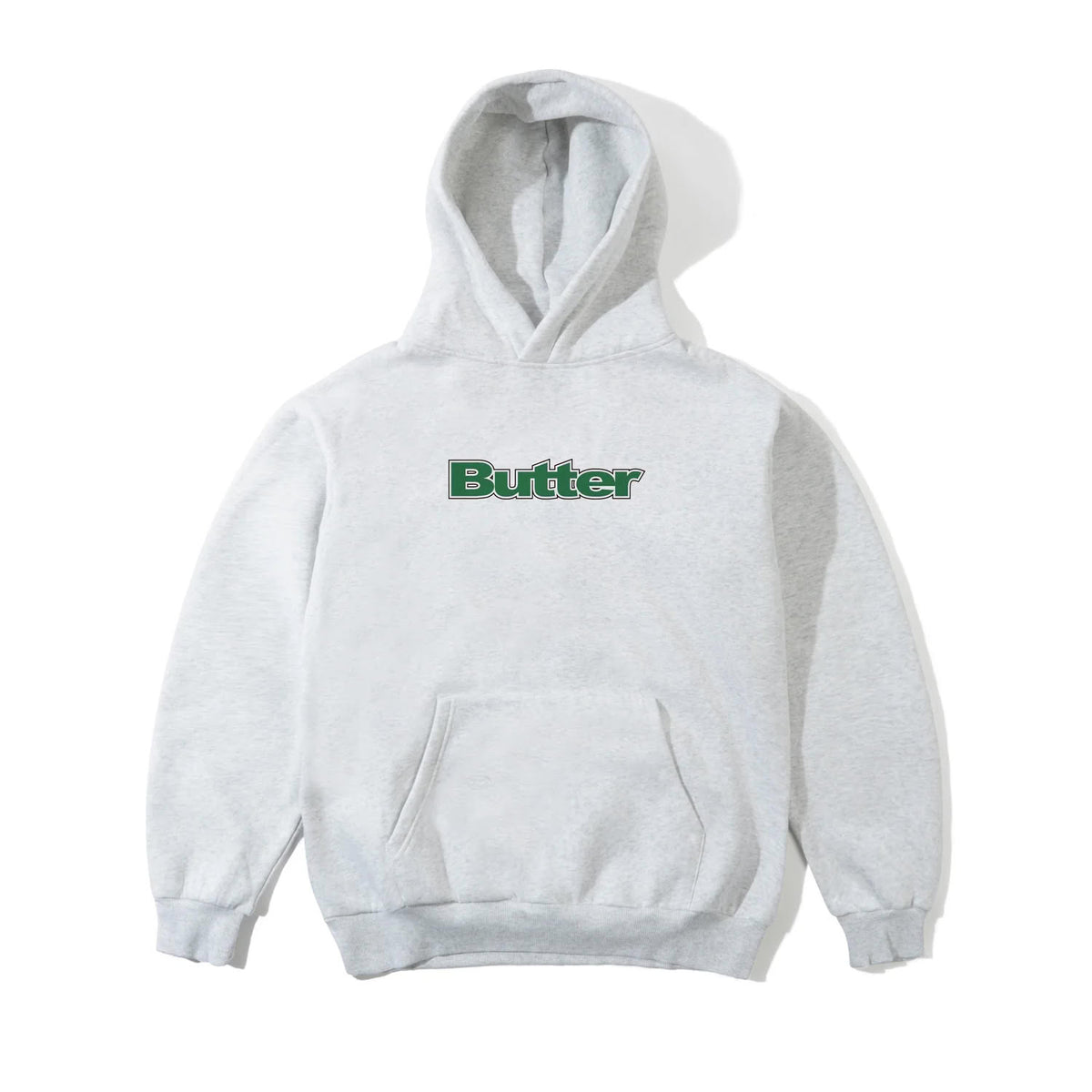 Butter Goods Outline Logo Hoodie Ash