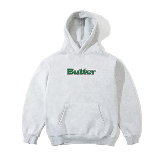 Butter Goods Outline Logo Hoodie Ash
