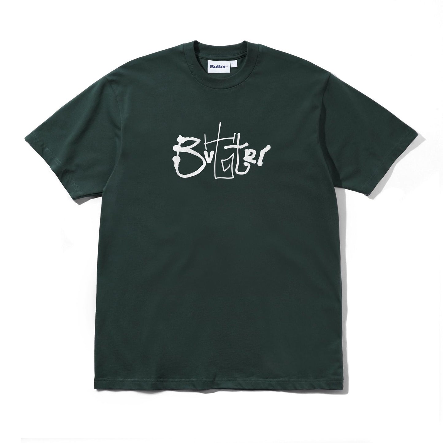 Butter Goods Scribble T-Shirt Dark Forest
