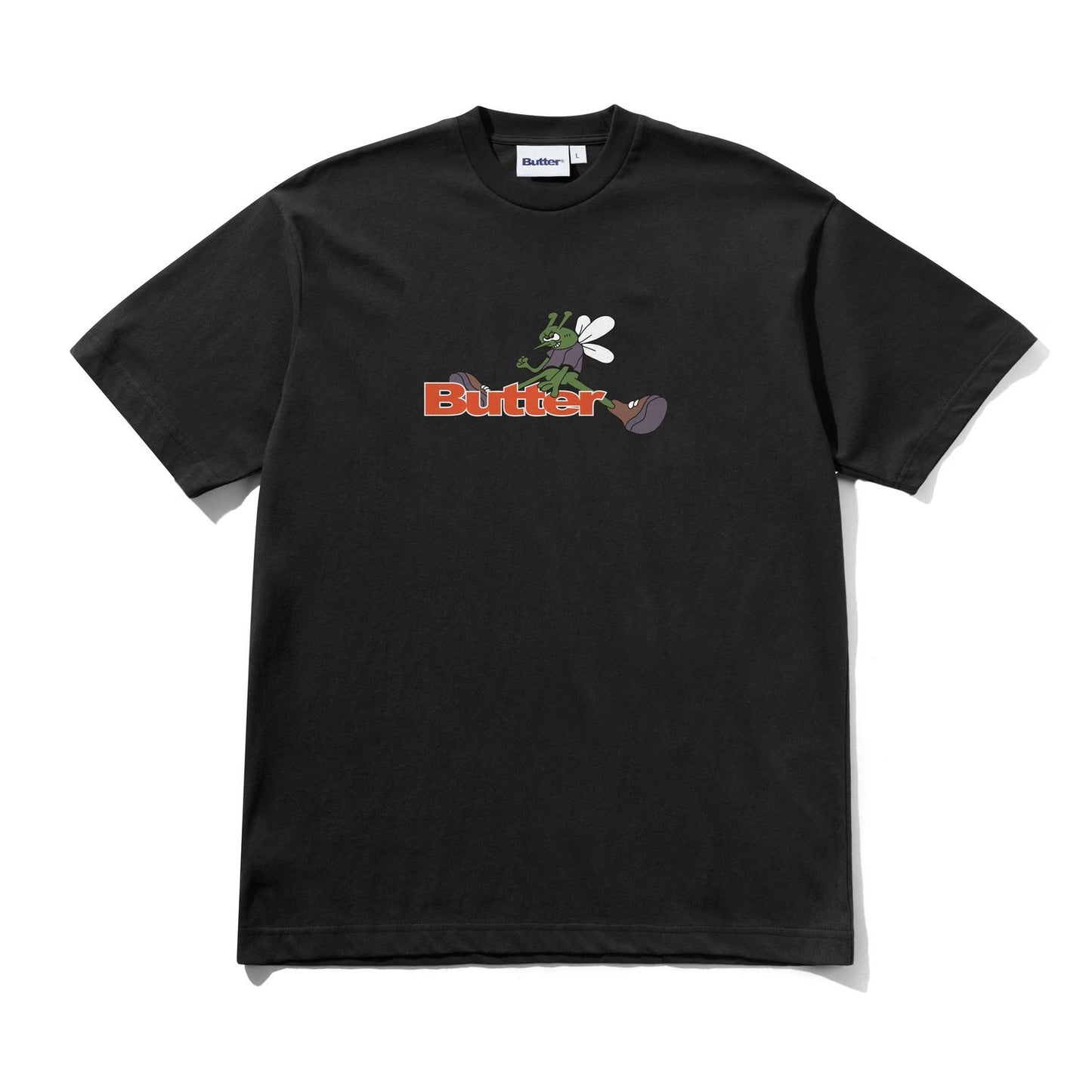 Butter Goods Skeeter Logo T-Shirt Black