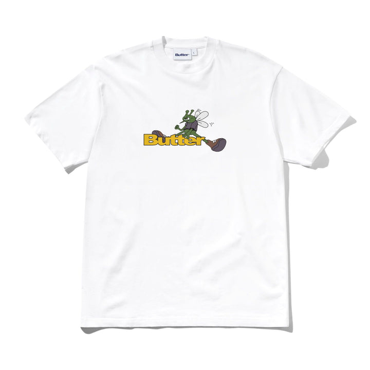 Butter Goods Skeeter Logo T-Shirt White