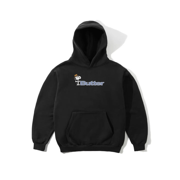 Butter Goods Spike Logo Pullover Hood Black