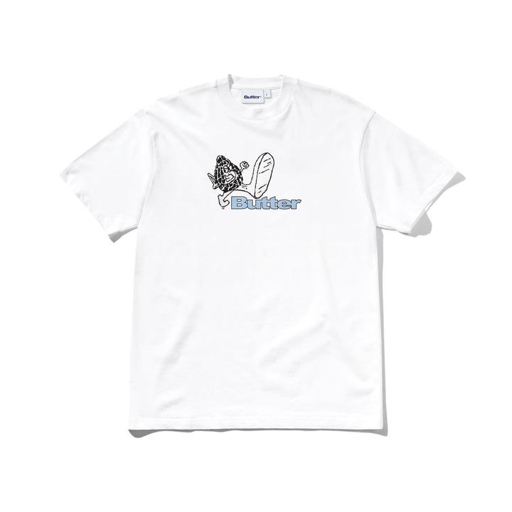 Butter Goods Steppin' Logo T-Shirt White