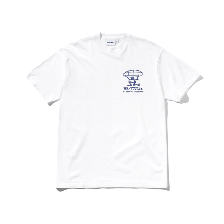Butter Goods Terrain T-Shirt White