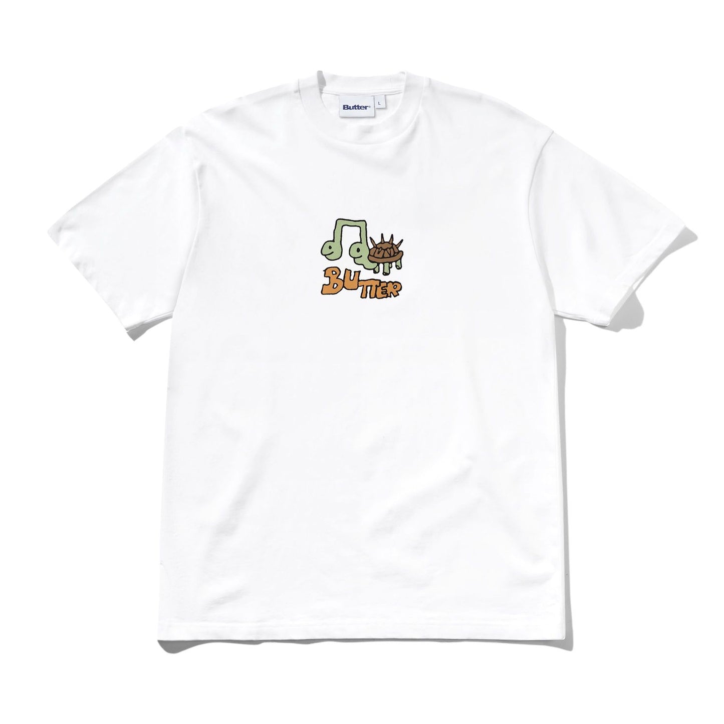 Butter Goods Turtle T-Shirt White
