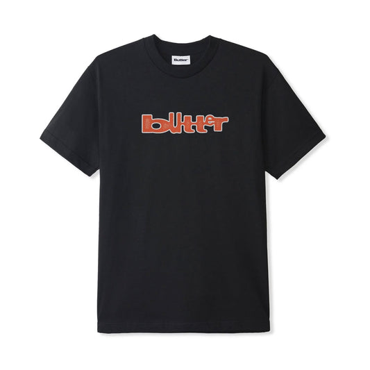 Butter Goods Warped T-Shirt Black