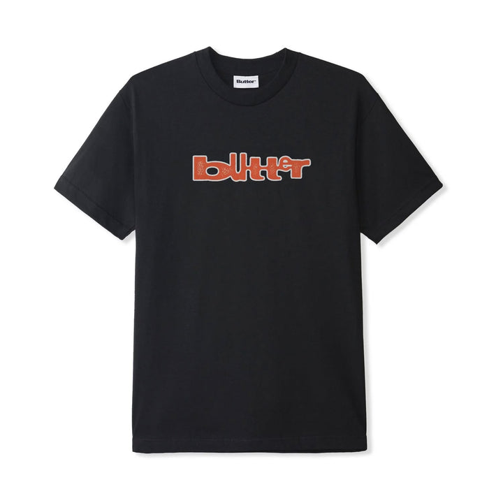 Butter Goods Warped T-Shirt Black