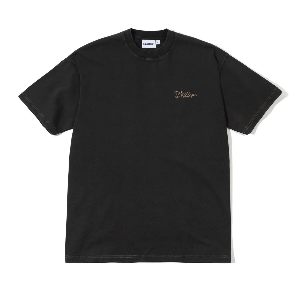 Butter Goods Jive Contrast T-Shirt Washed Black