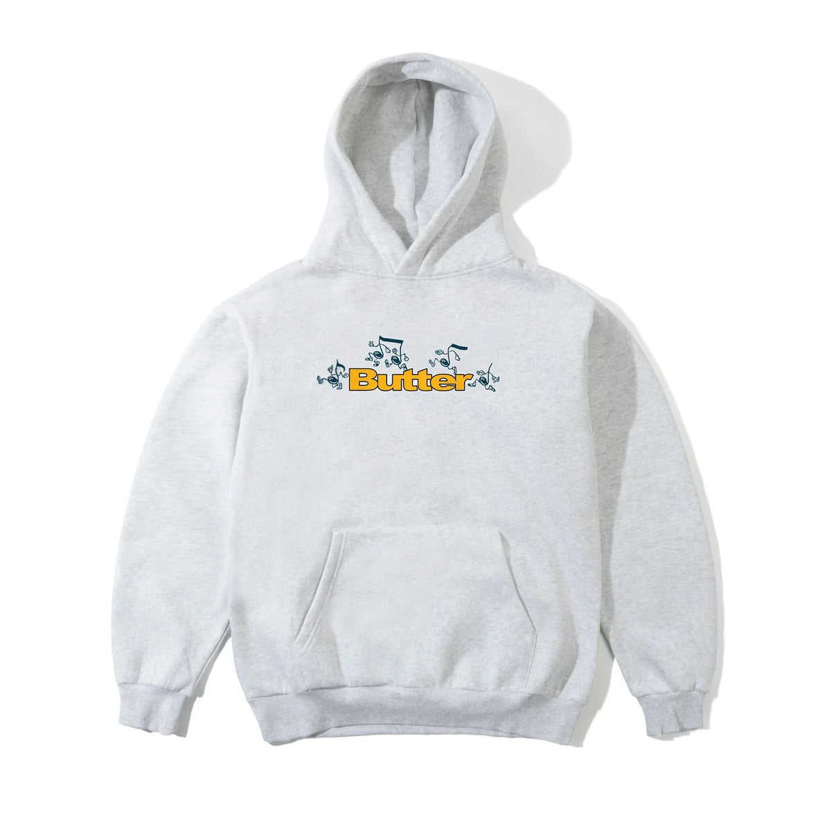 Butter Goods Tempo Logo Pullover Hood Ash