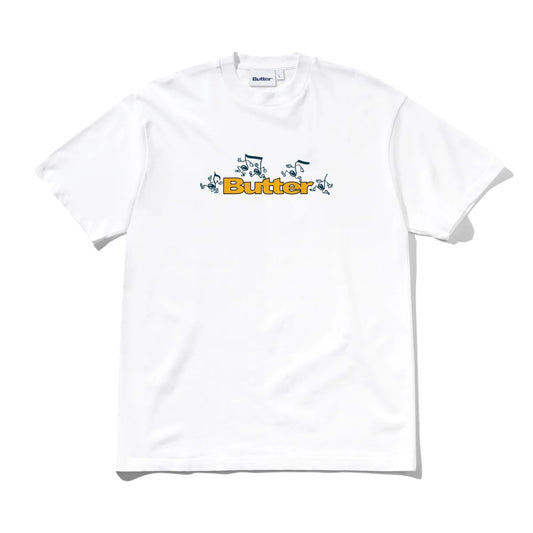 Butter Goods Tempo Logo T-Shirt White