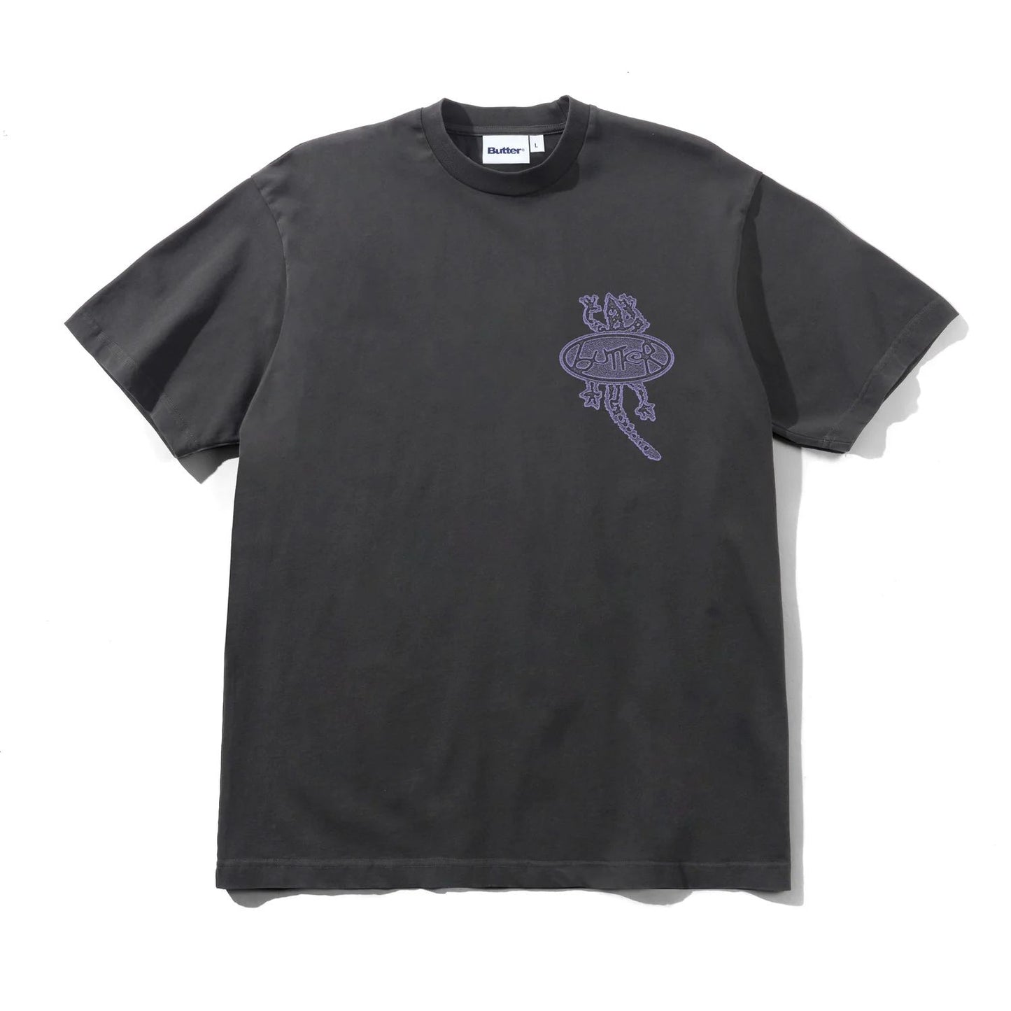 Butter Goods Wipeout T-Shirt Washed Black