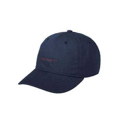 Carhartt WIP Canvas Script Cap Air Force Blue