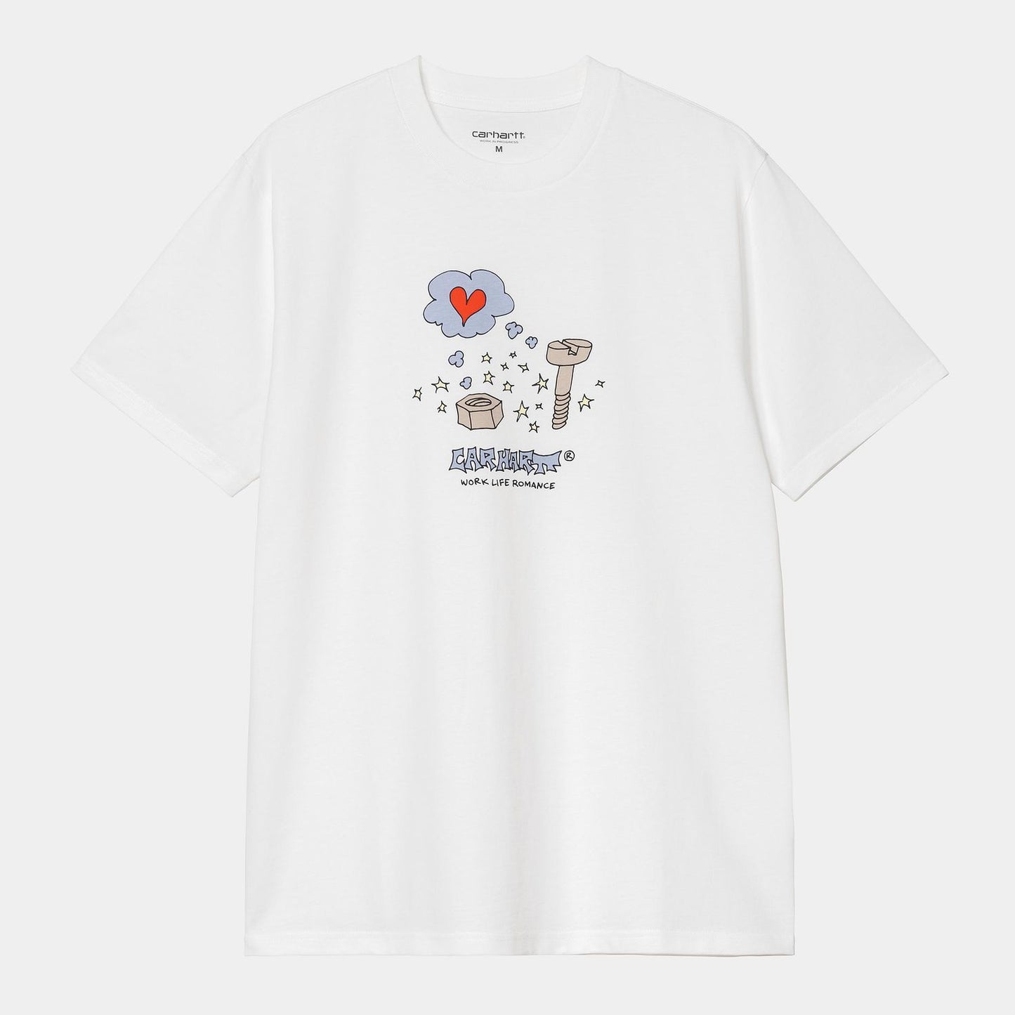 Carhartt WIP Work Life Romance T-Shirt White