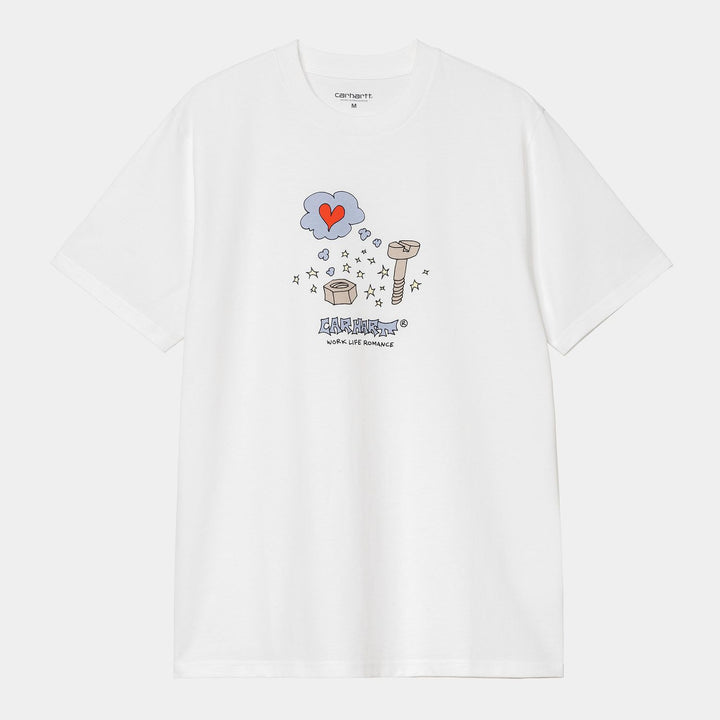 Carhartt WIP Work Life Romance T-Shirt White