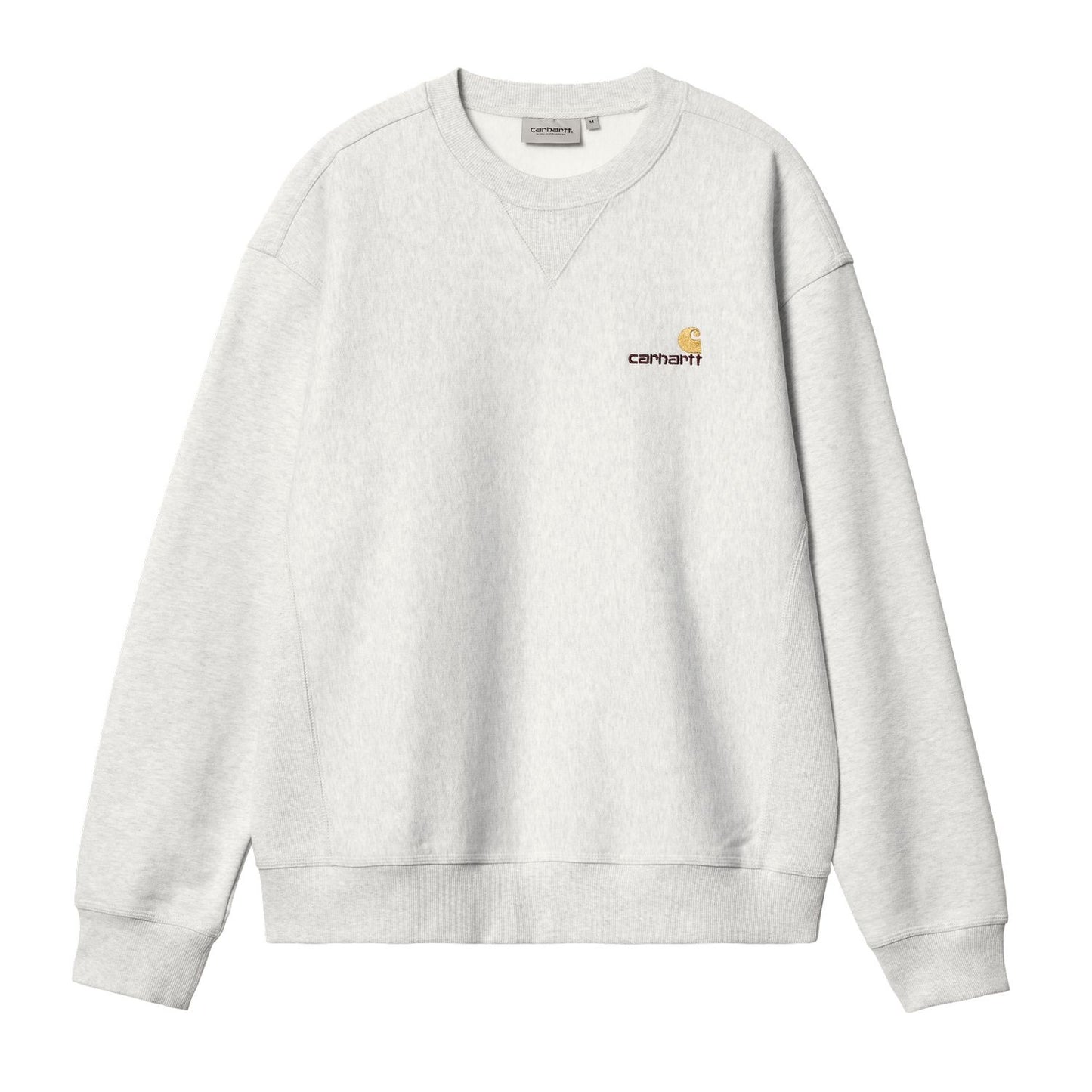 Carhartt WIP American Script Sweatshirt Ash Heather