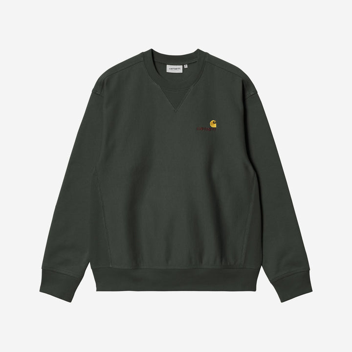 Carhartt WIP American Script Sweatshirt Raven