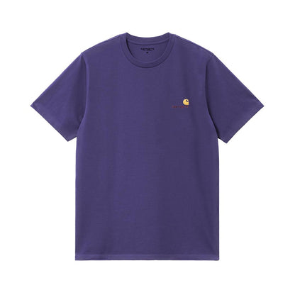 Carhartt WIP American Script T-Shirt Aura