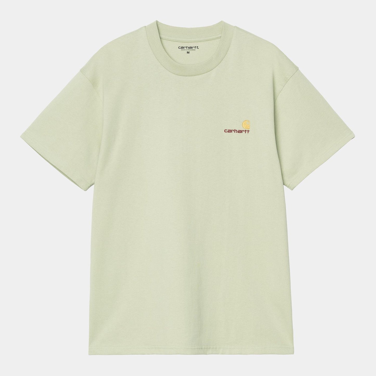 Carhartt WIP American Script T-Shirt Pale Olive