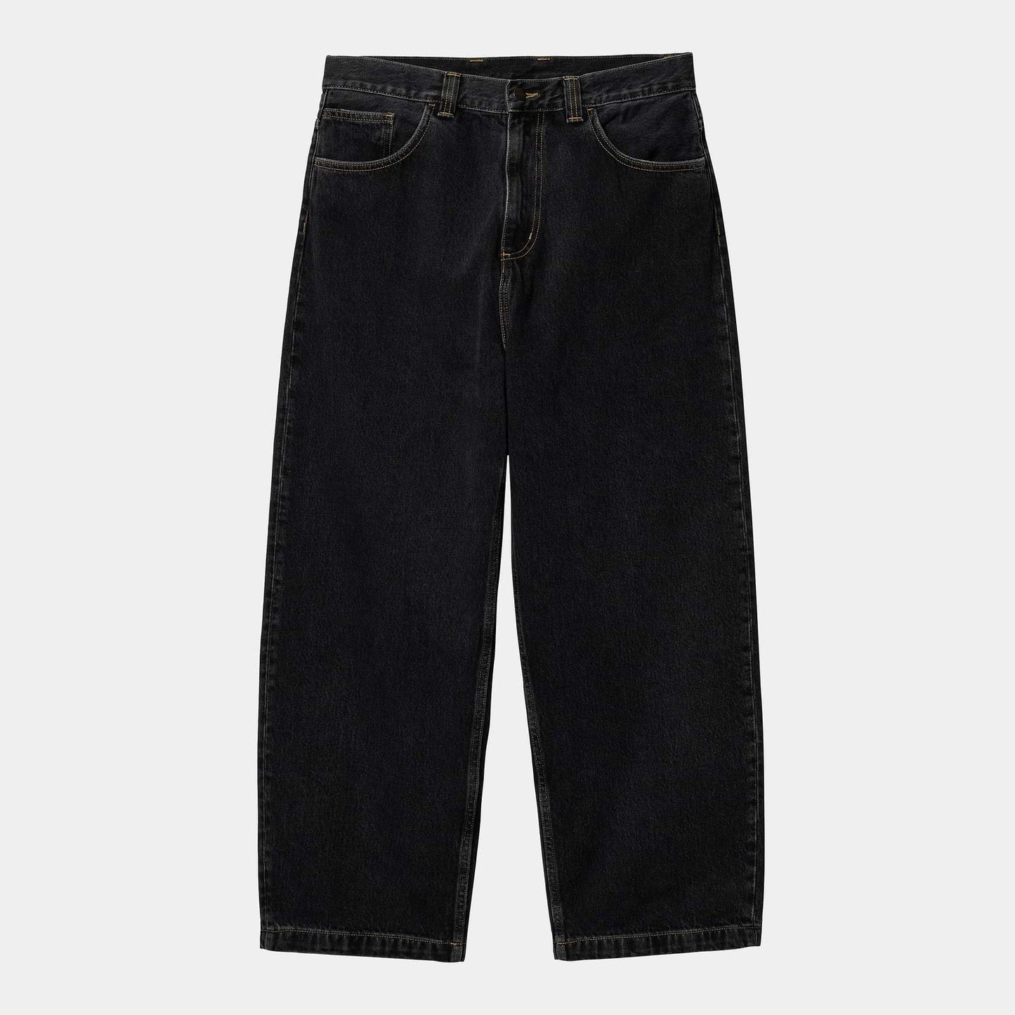 Carhartt WIP Brandon Pant 'Smith' Black Stone Washed
