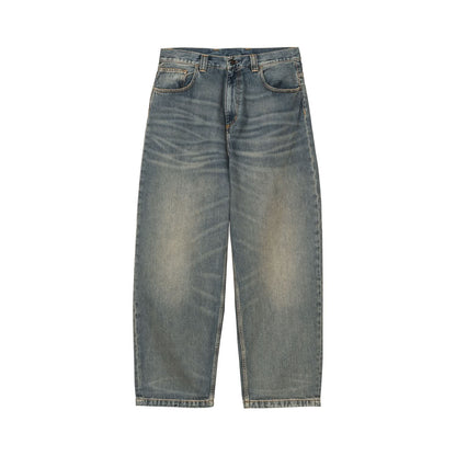 Carhartt WIP Brandon Pant 'Smith' Blue Worn Used Wash