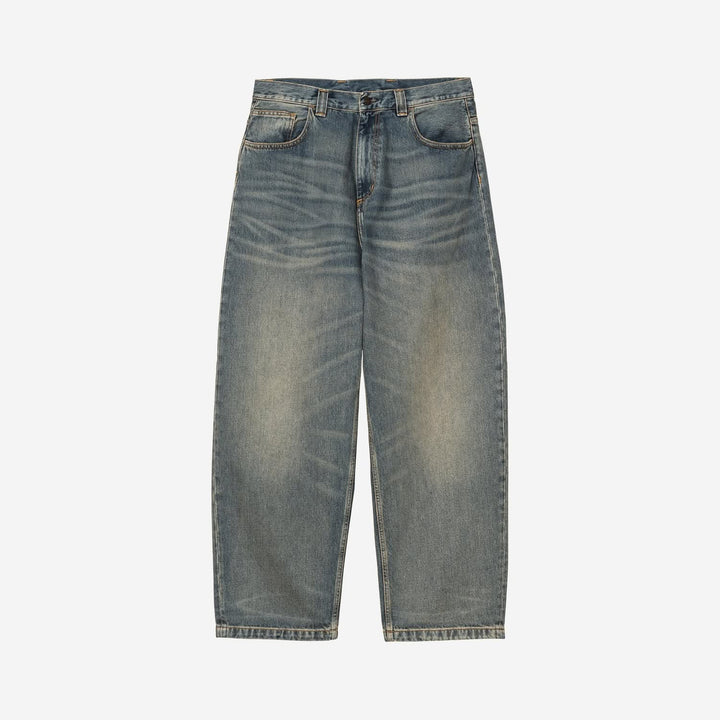 Carhartt WIP Brandon Pant 'Smith' Blue Worn Used Wash