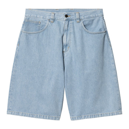 Carhartt WIP Brandon Short 'Smith' Blue Heavy Stone Bleached