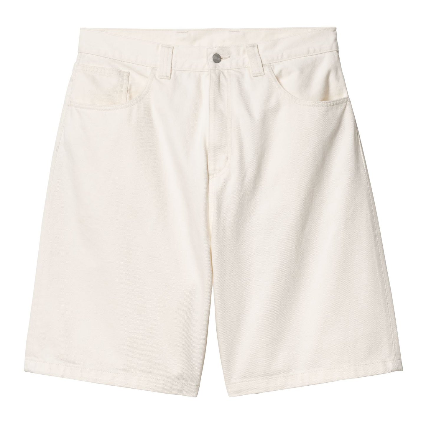 Carhartt WIP Brandon Short 'Smith' White Rinsed