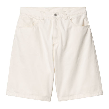 Carhartt WIP Brandon Short 'Smith' White Rinsed