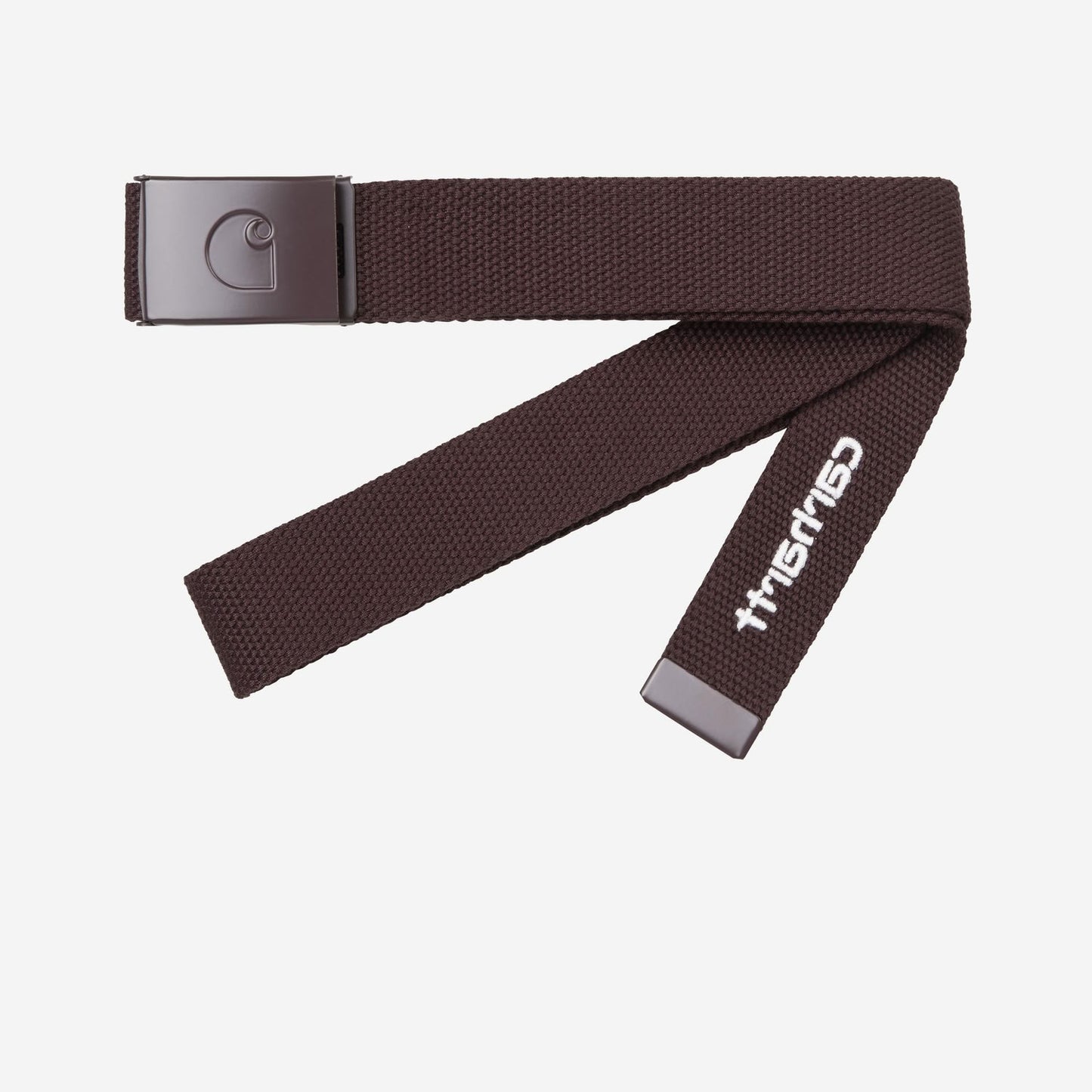 Carhartt WIP C-Logo Belt Tonal Palisander White