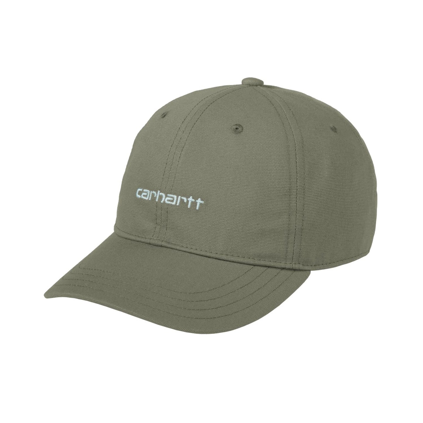 Carhartt WIP Canvas Script Cap Leaf Tourmaline