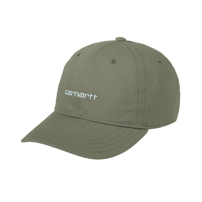 Carhartt WIP Canvas Script Cap Leaf Tourmaline