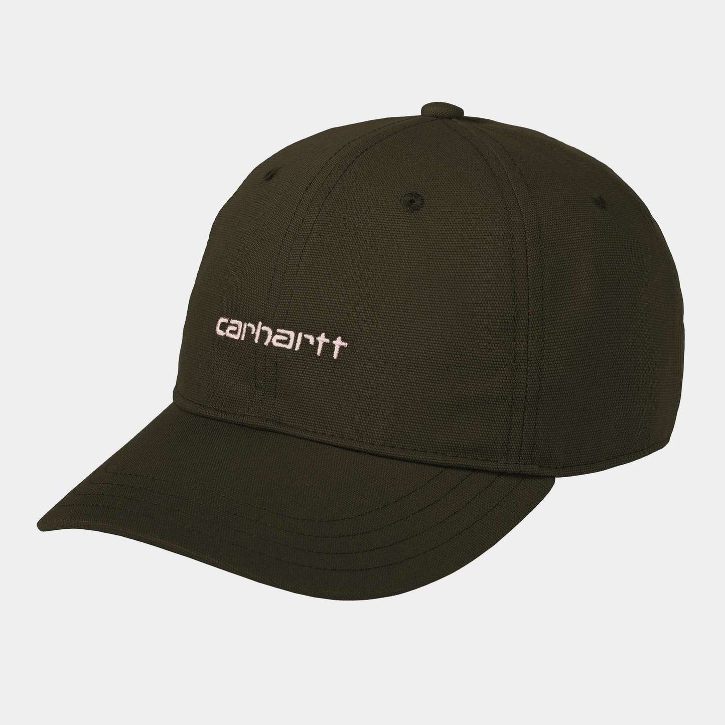 Carhartt WIP Canvas Script Cap Turtle Air Pink