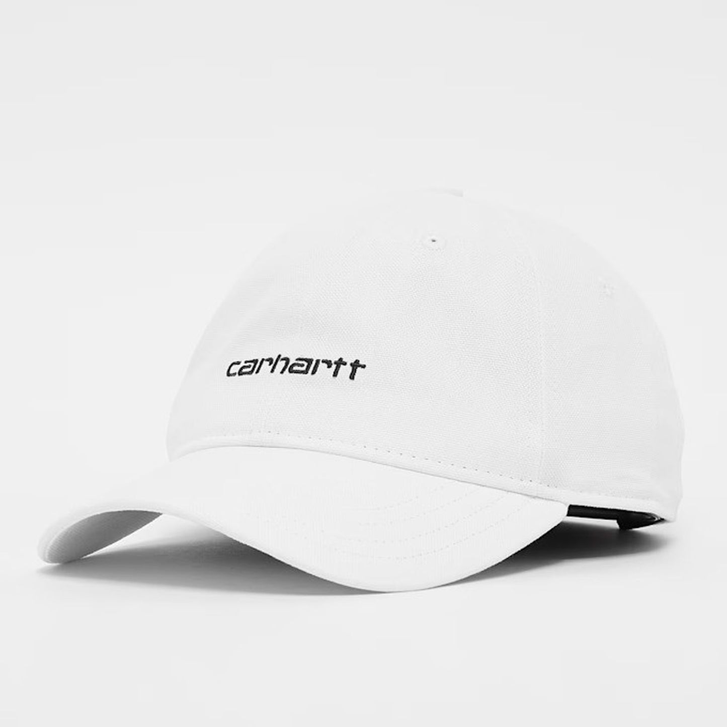 Carhartt WIP Canvas Script Cap White Black