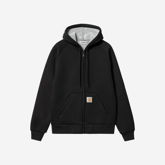 Carhartt WIP Car-Lux Hooded Jacket Black Grey