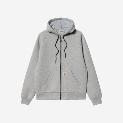 Carhartt WIP Car-Lux Hooded Jacket Grey Heather