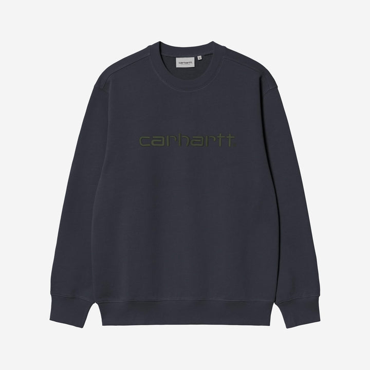 Carhartt WIP Carhartt Sweatshirt Dark Navy Dark Scarab
