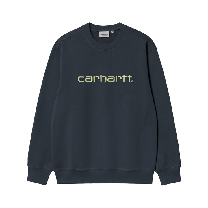 Carhartt WIP Carhartt Sweatshirt Deep Night Gentle Green