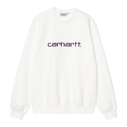 Carhartt WIP Carhartt Sweatshirt White Huckleberry
