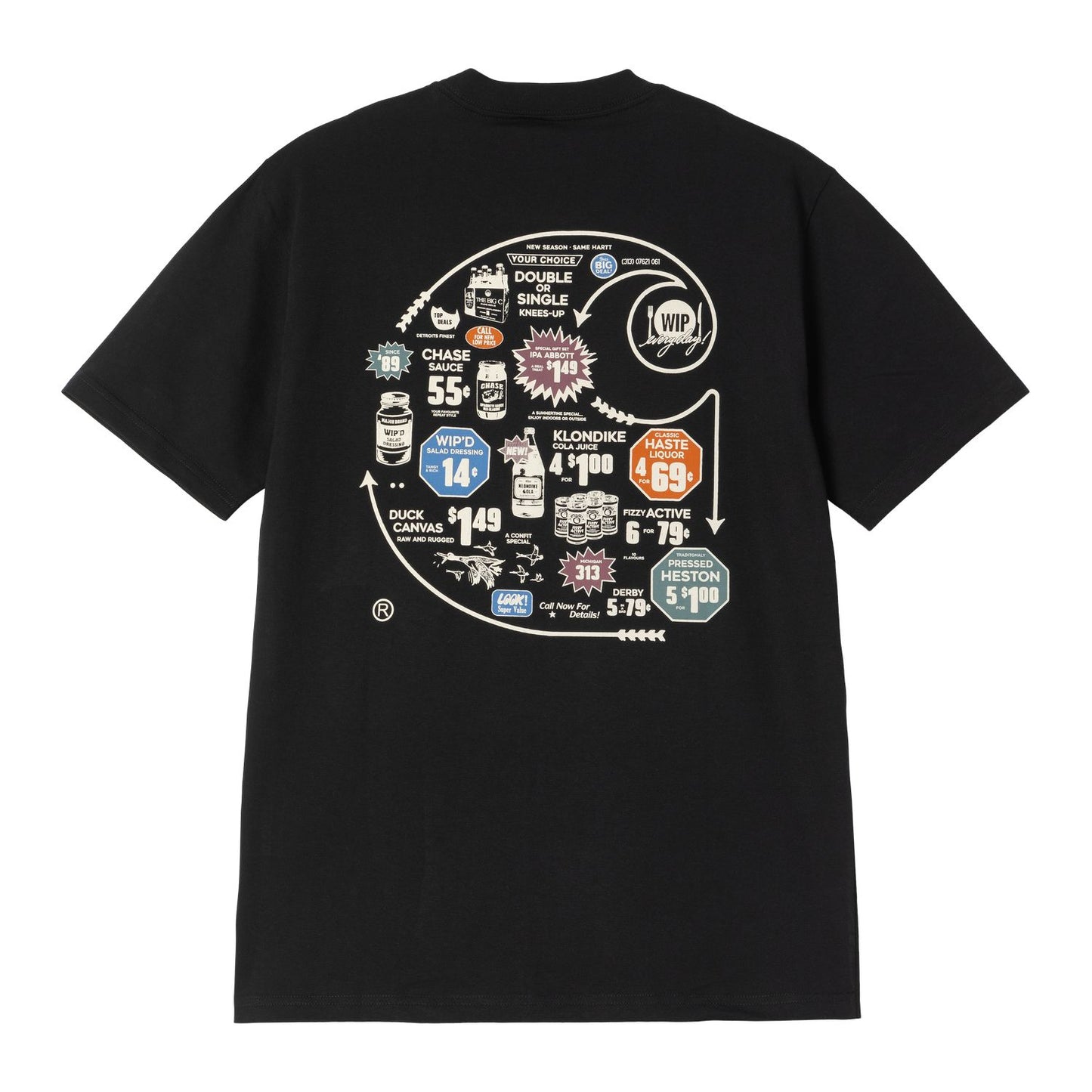 Carhartt WIP Catalogue C Logo T-Shirt