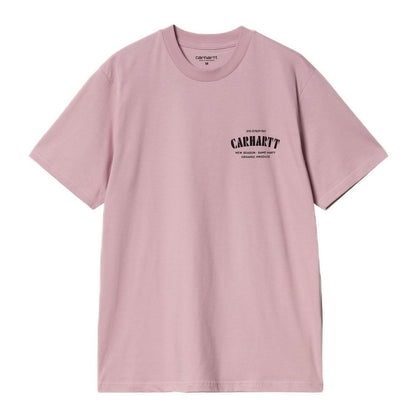 Carhartt WIP Catalogue C Logo T-Shirt Hortensia