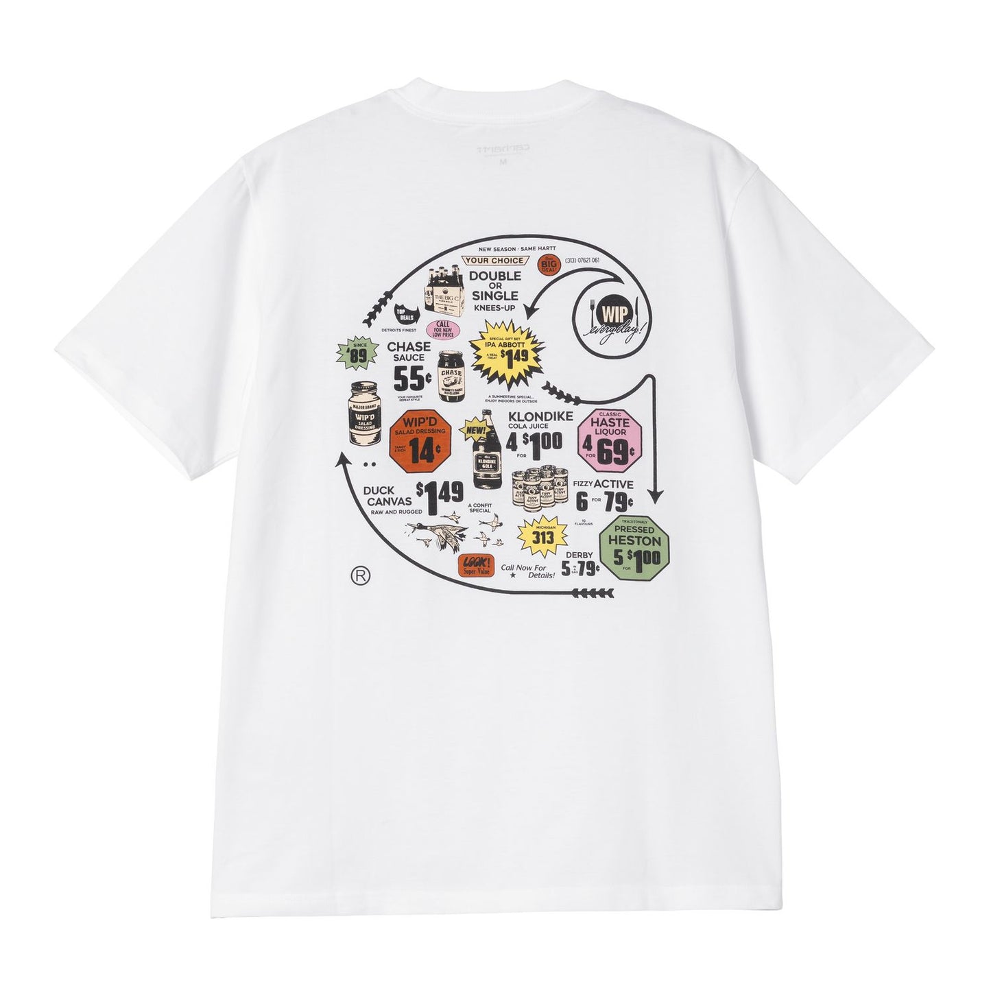 Carhartt WIP Catalogue C Logo T-Shirt