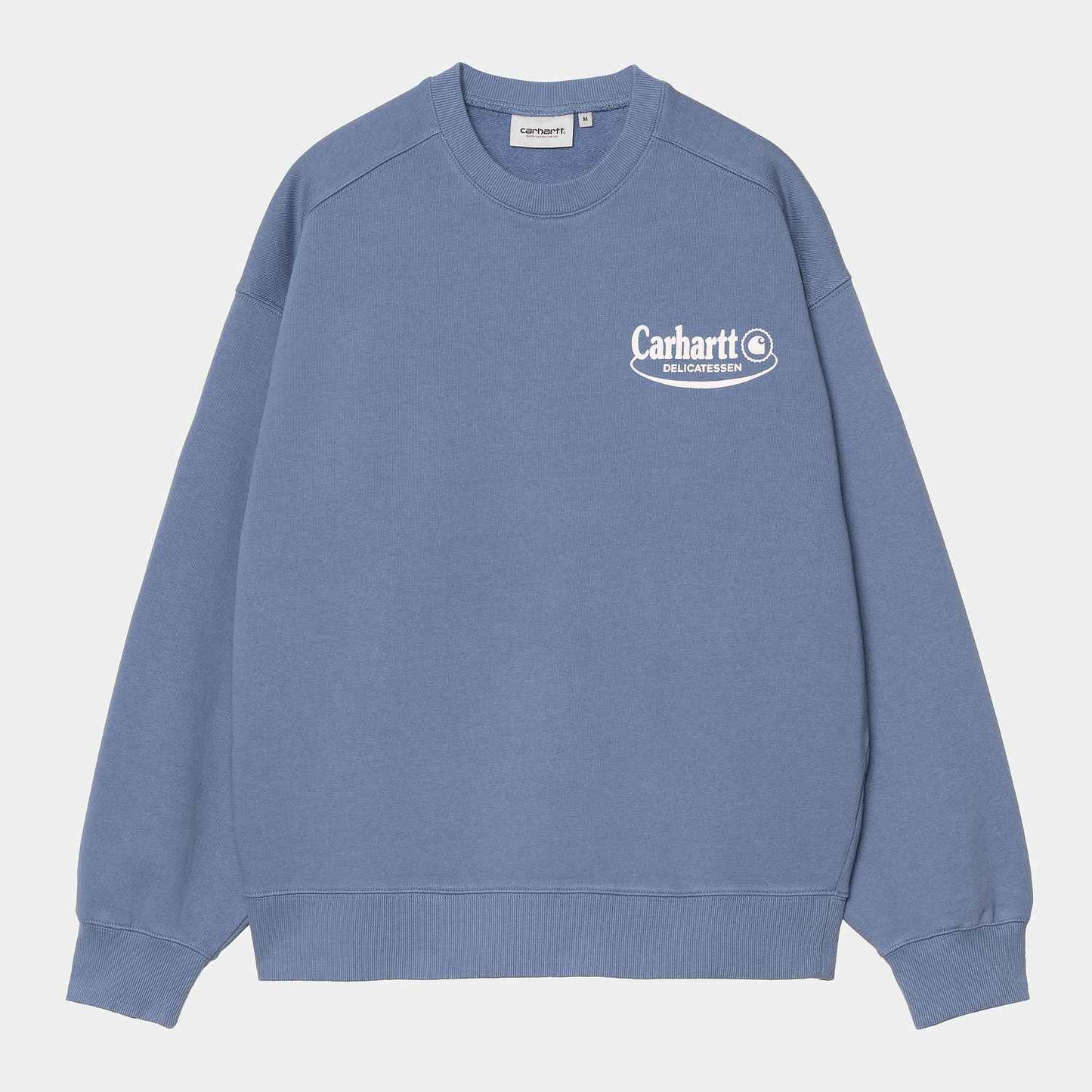 Carhartt WIP Catalogue Sweatshirt Blue Iris