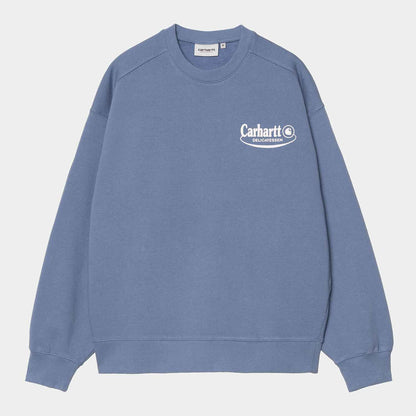 Carhartt WIP Catalogue Sweatshirt Blue Iris